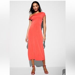The Occasion by Old Navy One-Shoulder Midi Dress